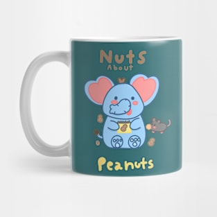 elephants , peanuts and a mouse Mug